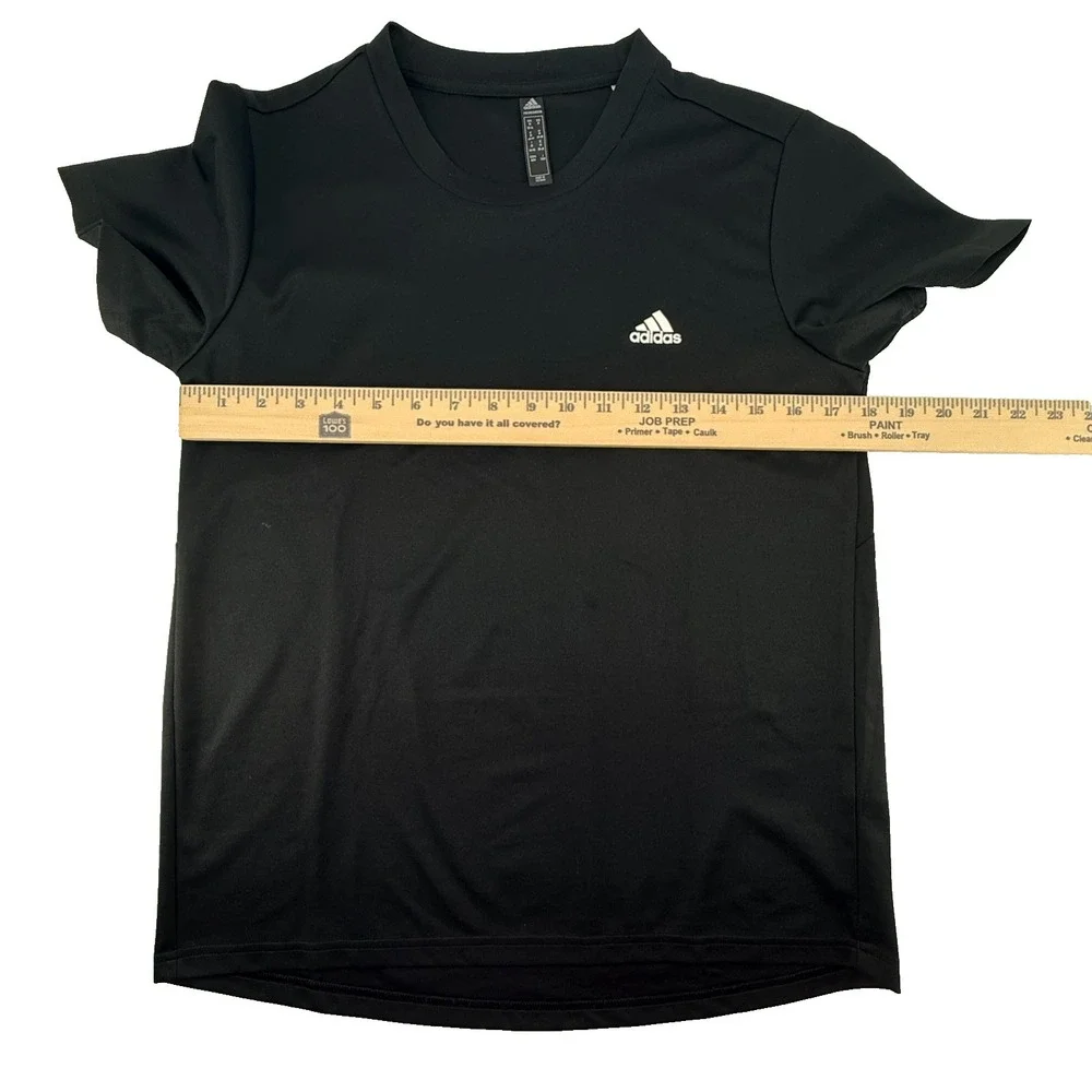 adidas AEROREADY Mens Medium Black‎ Athletic Shirt Workout Gym Training Tee